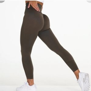 NVGTN Olive seamless leggings